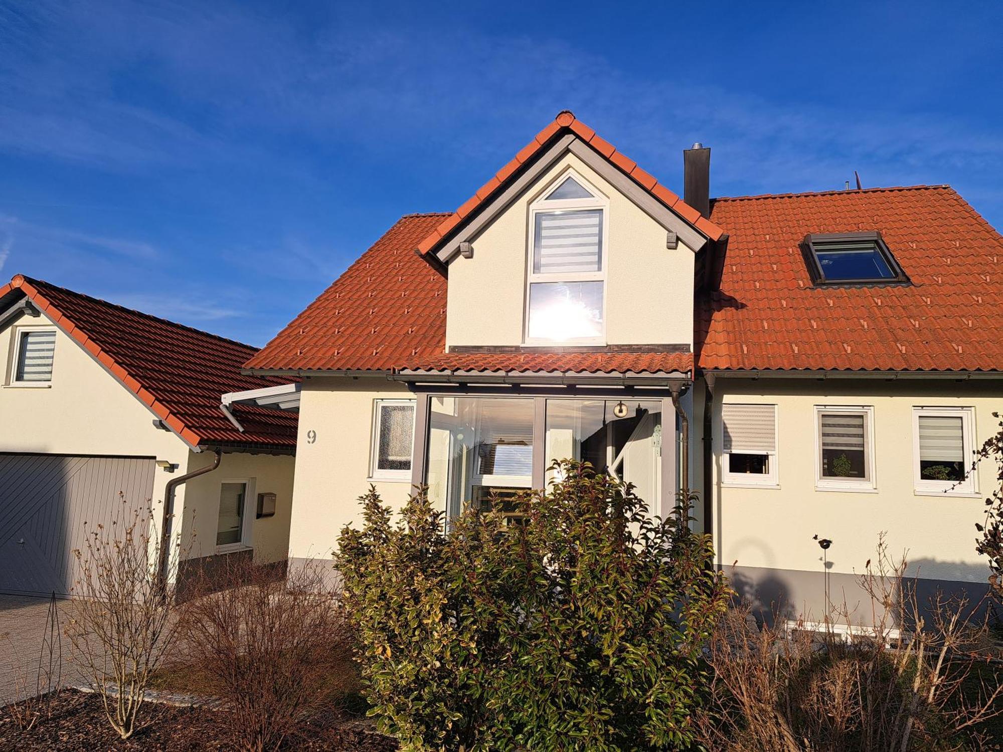 Ferienwohnung Emilia, 36Qm Münsingen Exteriör bild
