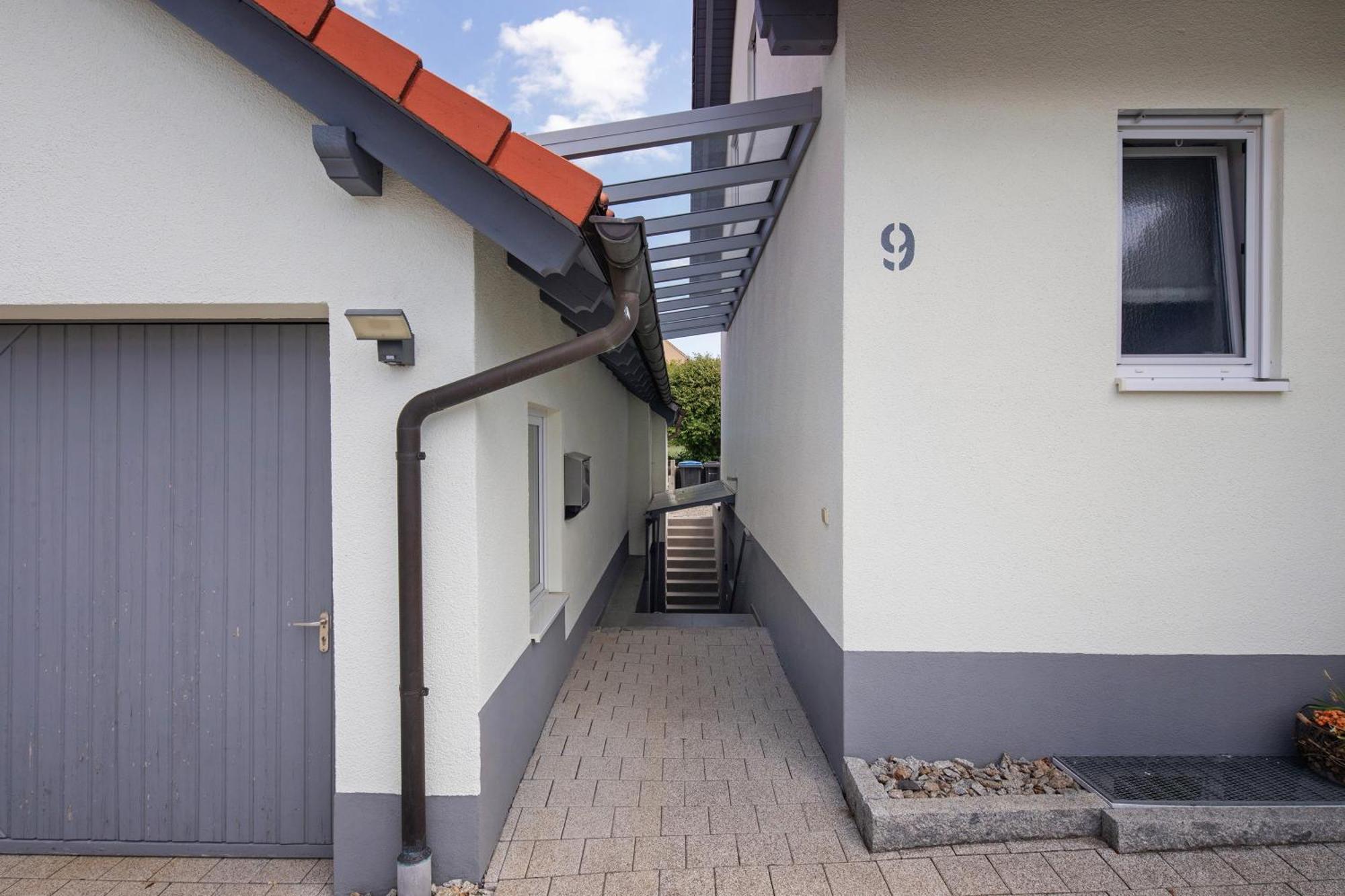 Ferienwohnung Emilia, 36Qm Münsingen Exteriör bild